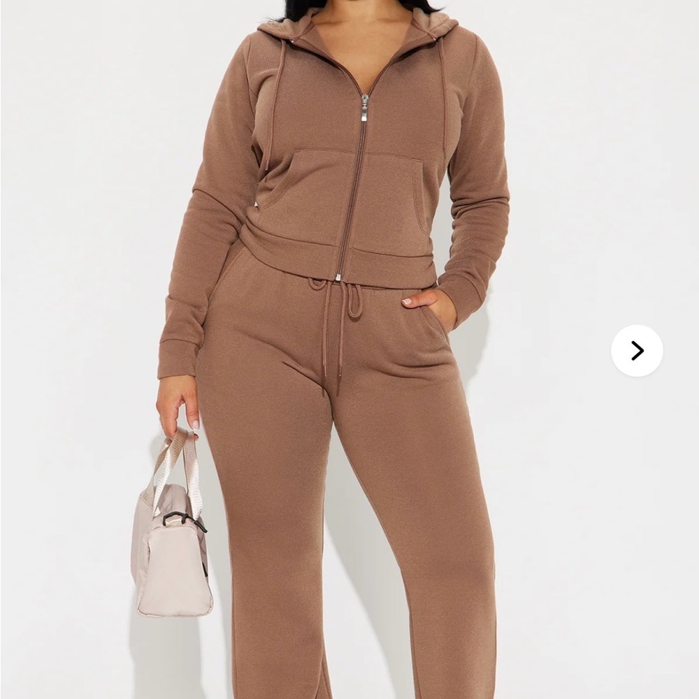 Candace Lounge Set - Brown